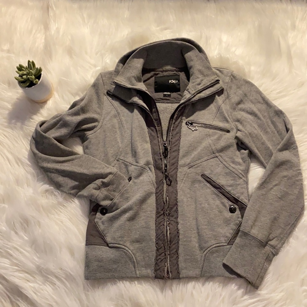 Fox Racing Gray Two Layer Jacket